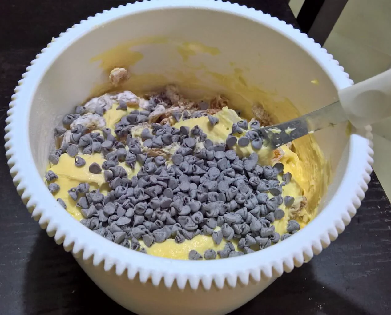 Ciambella uvetta e gocce di cioccolata